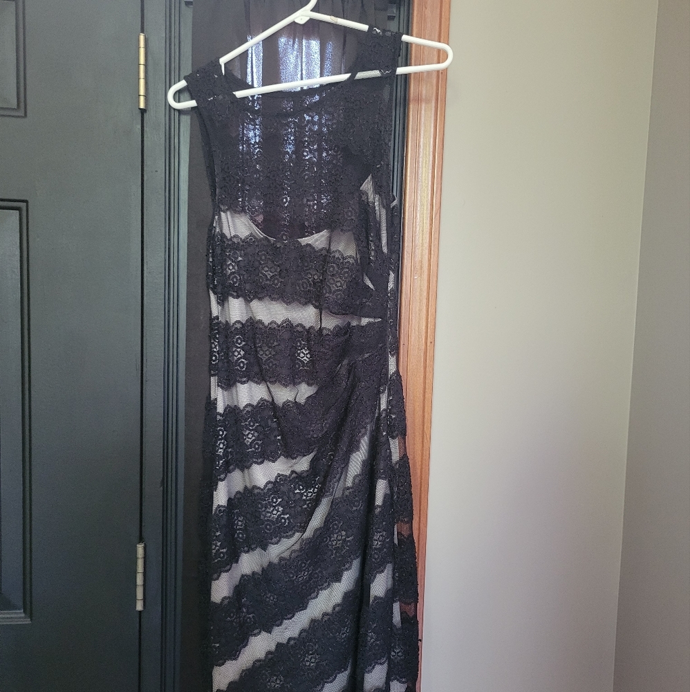 Fancy lace Sleeveless dress